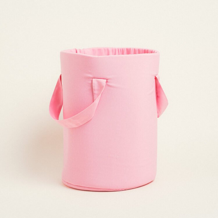 Beauty Home ΣΑΚΟΣ ΚΥΛΙΝΔΡΟΣ 43 x 30 cm ΜΟΝΟΧΡΩΜΟ PREMIUM ΡΟΖ