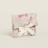 Beauty Home ΠΟΥΓΚΙ ΜΕ ΚΟΡΔΕΛΑ 12 x 17 cm ΚΛΑΣΙΚΟ ΦΛΟΡΑΛ ΜΠΕΖ