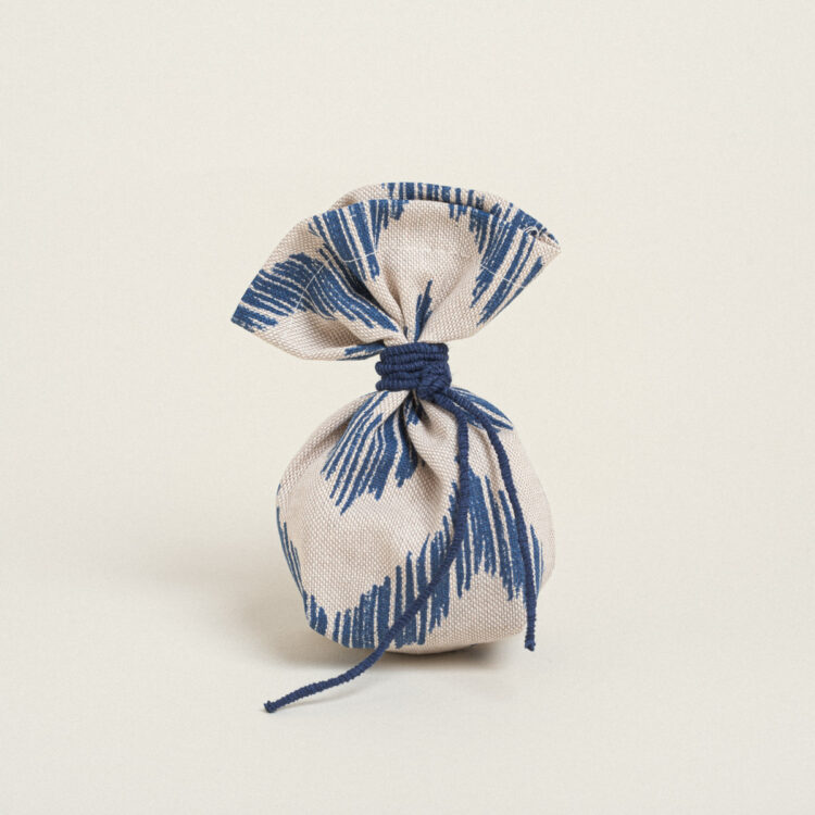 Beauty Home ΠΟΥΓΚΙ ΜΕ ΒΑΣΗ 8 x 12 cm ΜΠΛΕ ΖΙΓΚΖΑΓΚ