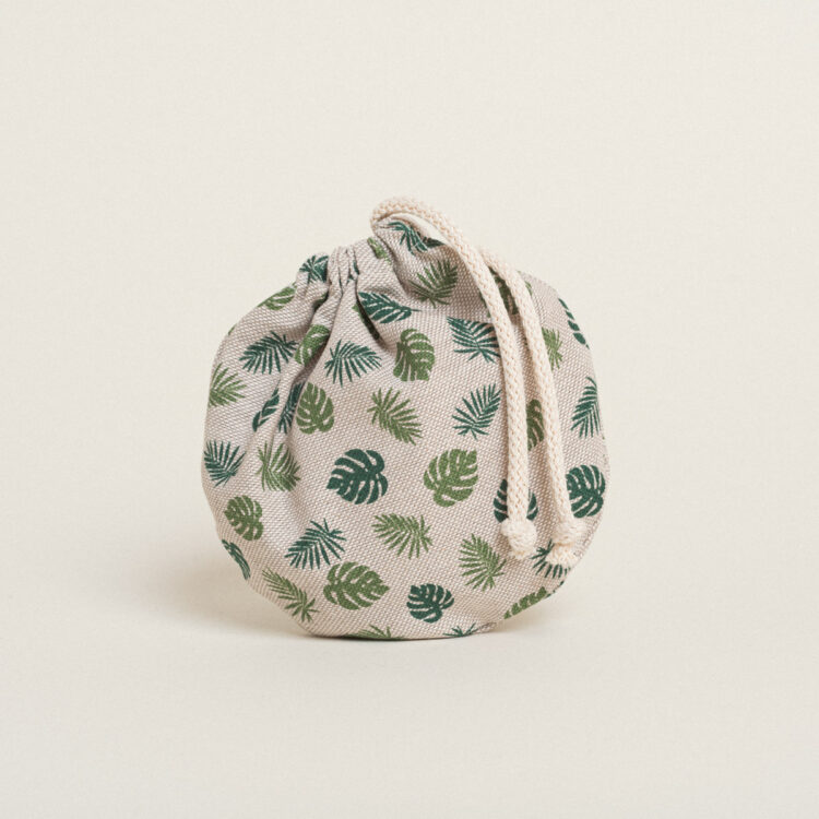 Beauty Home ΠΟΥΓΚΙ ΟΒΑΛ ΜΕ ΚΟΡΔΟΝΙ 13 x 14 cm  ΜΙΚΡΑ ΜΟΝΣΤΕΡΑ