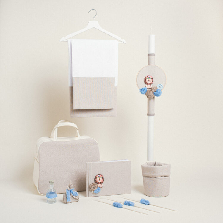 Beauty Home ΣΕΤ ΒΑΠΤΙΣΗΣ ΛΙΟΝΤΑΡΑΚΙ ΤΕΛΑΡΟ