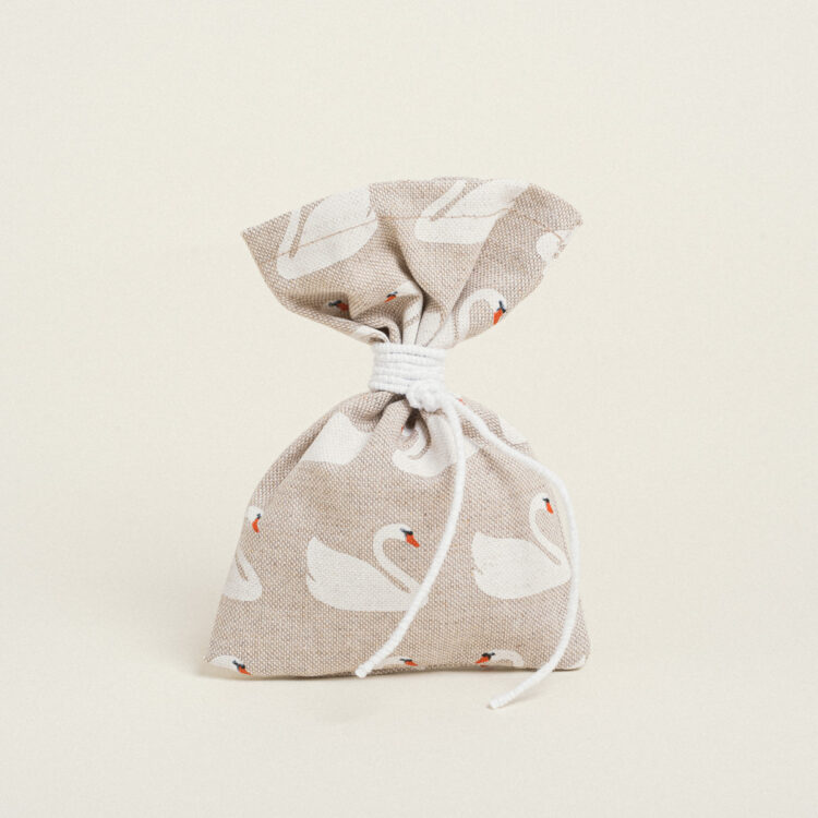 Beauty Home ΠΟΥΓΚΙ ΥΦΑΣΜΑΤΙΝΟ ΜΕ ΣΧΕΔΙΟ ΚΥΚΝΟΥΣ12 x 17 cm