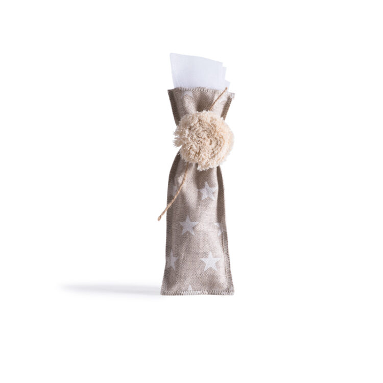 Beauty Home ΠΟΥΓΚΙ ΜΑΚΡΟΣΤΕΝΟ 6 x 19 cm -ΛΕΥΚΑ ΑΣΤΕΡΙΑ