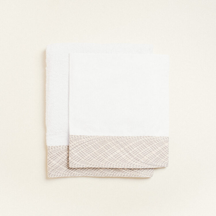 Beauty Home ΛΑΔΟΠΑΝΟ ΚΟΡΔΕΛΑ ΠΛΕΚΤΗ ΔΙΧΡΩΜΗ ΜΠΕΖ