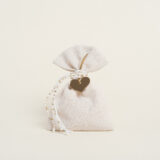 Beauty Home ΠΟΥΓΚΙ 12 x 17 cm ΕΚΡΟΥ ΧΡΥΣΟ LUREX