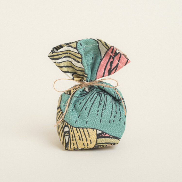 Beauty Home ΠΟΥΓΚΙ ΜΕ ΒΑΣΗ 8 x 12 cm ΤΡΟΠΙΚΟ ΠΑΣΤΕΛ