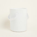 Beauty Home ΣΑΚΟΣ ΚΥΛΙΝΔΡΟΣ 43 x 30 cm ΜΟΝΟΧΡΩΜΟ PREMIUM ΛΕΥΚΟ