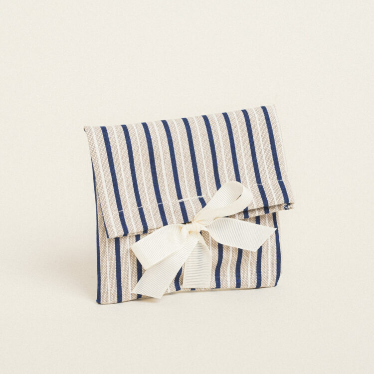 Beauty Home ΠΟΥΓΚΙ ΜΕ ΚΟΡΔΕΛΑ 12 x 17 cm  ΡΙΓΕ ΜΠΛΕ