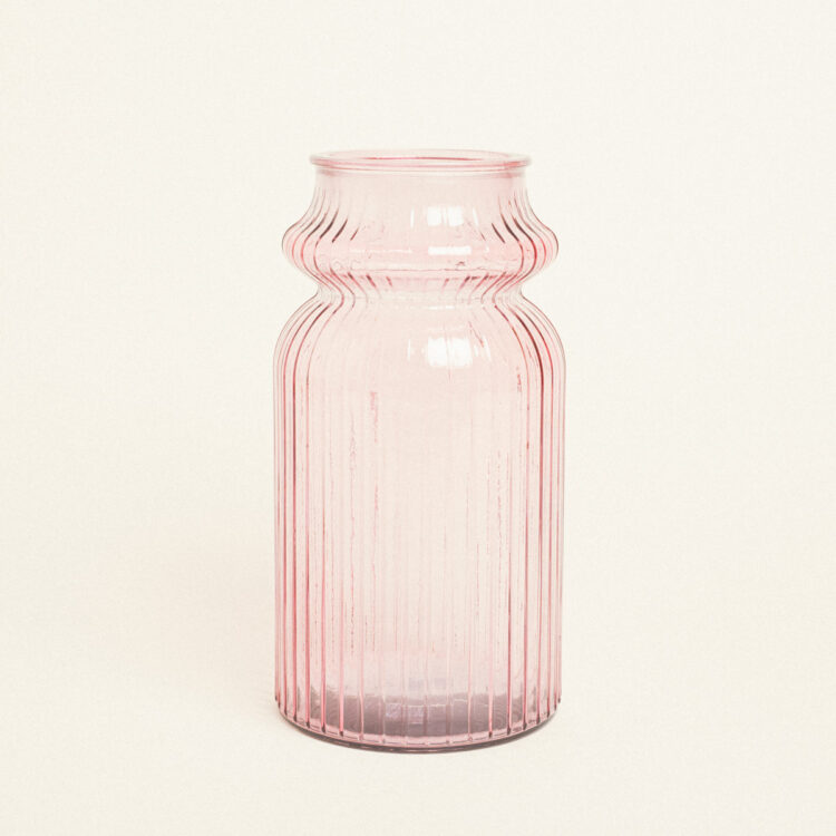 Beauty Home Γυάλινο Βάζο Ίριδα 28 CM