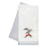 Beauty Home Ποτηρόπανα σετ 2τμχ Chef Art 8805 40x60 Γκρι