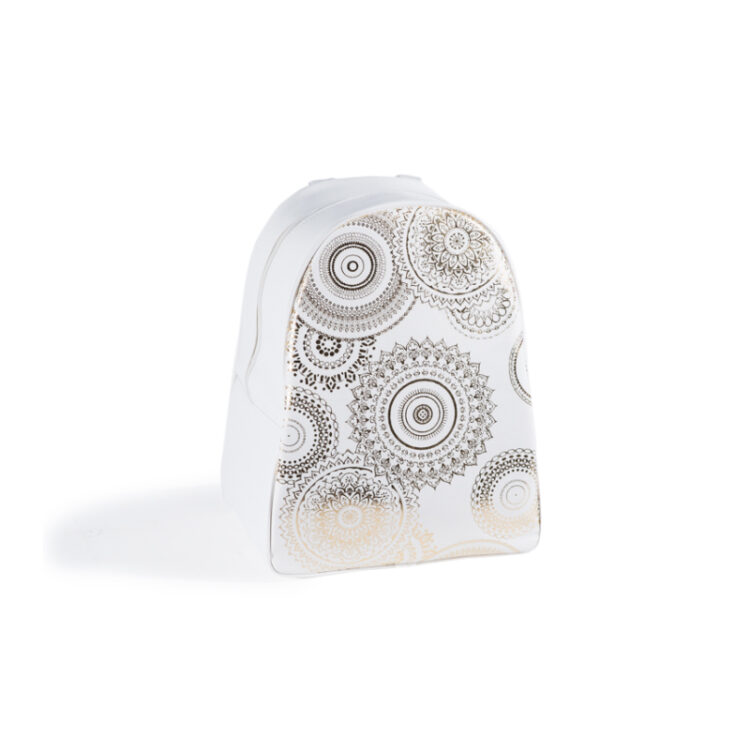 Beauty Home BACKPACK ΧΡΥΣΑ ΜΑΝΤΑΛΑ 43x35x23cm