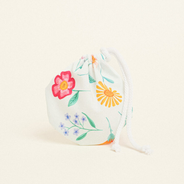 Beauty Home ΠΟΥΓΚΙ ΟΒΑΛ ΜΕ ΚΟΡΔΟΝΙ 13 x 14 cm ΠΟΠΛΙΝΑ ΛΟΥΛΟΥΔΙΑ