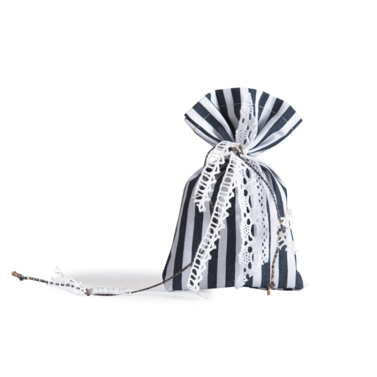 Beauty Home ΠΟΥΓΚΙ ΡΙΓΕ ΣΚΟΥΡΟ ΜΠΛΕ 12 x 17 cm