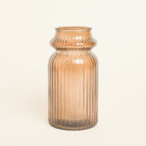 Beauty Home Γυάλινο Βάζο Ίριδα 28 CM
