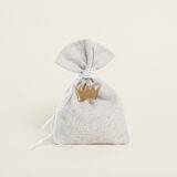 Beauty Home ΠΟΥΓΚΙ ΓΚΡΙ ΑΣΗΜΙ LUREX 12 x 17 cm