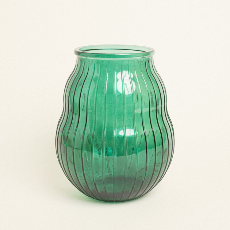 Beauty Home Γυάλινο Βάζο Ανάσα 23 CM