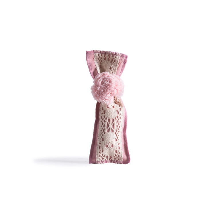 Beauty Home ΠΟΥΓΚΙ ΜΕ ΔΑΝΤΕΛΑ 6 x 19 cm ΣΑΠΙΟ ΜΗΛΟ