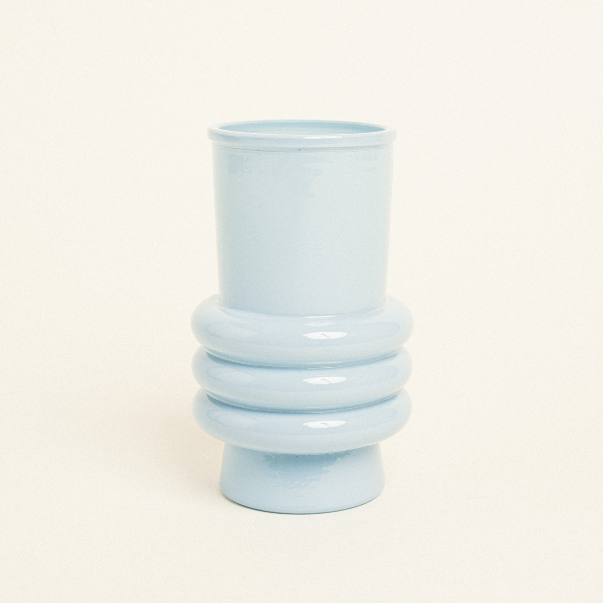 Beauty Home Γυάλινο Βάζο Ελάνη 17 CM