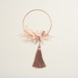 Beauty Home ΣΤΕΦΑΝΙ ΣΤΟΛΙΣΜΕΝΟ ΡΟΖ-ΧΡΥΣΟ ΜΕ ΑΠΟΞΗΡΑΜΕΝΑ