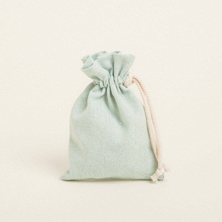 Beauty Home ΠΟΥΓΚΙ ΜΕ ΚΟΡΔΟΝΙ 12 x 17 cm ΒΕΡΑΜΑΝ ΧΡΥΣΟ LUREX