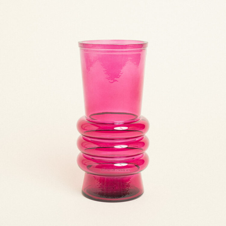 Beauty Home Γυάλινο Βάζο Ελάνη 25 CM