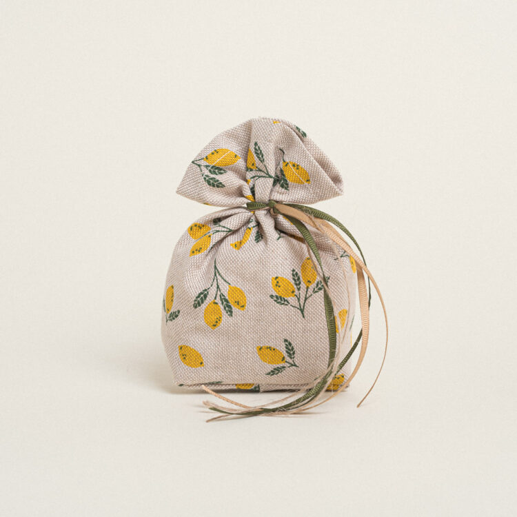 Beauty Home ΠΟΥΓΚΙ ΜΕ ΒΑΣΗ 8 x 12 cm ΜΙΚΡΑ ΛΕΜΟΝΙΑ