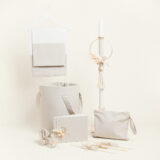 Beauty Home ΣΕΤ ΒΑΠΤΙΣΗΣ ΜΠΕΖ ΧΡΥΣΟ  LUREX