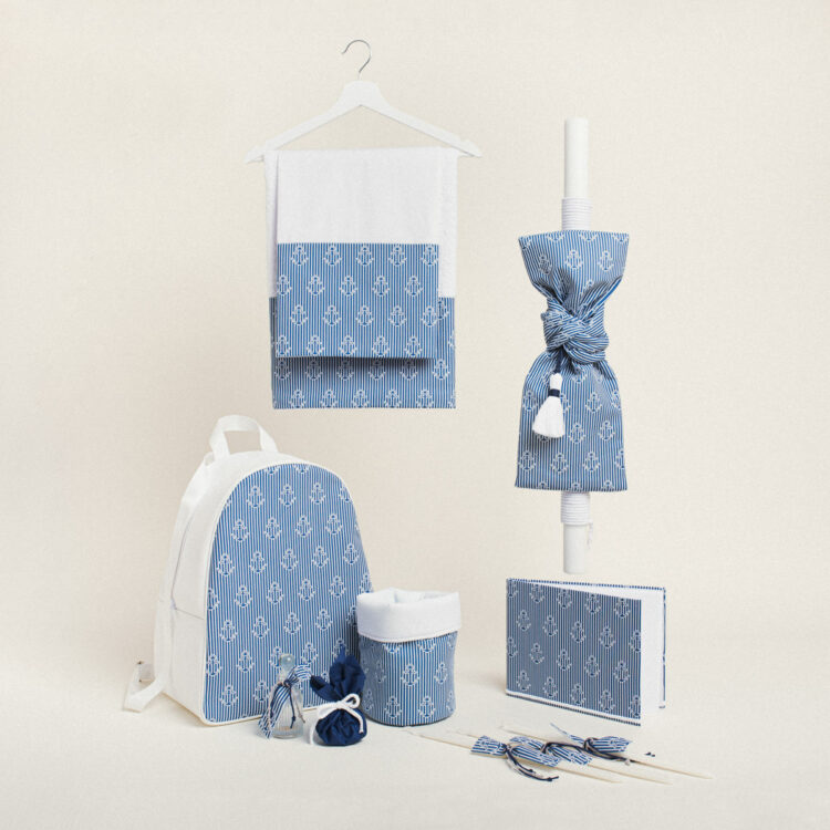 Beauty Home ΣΕΤ ΒΑΠΤΙΣΗΣ ΑΓΚΥΡΑ ΡΙΓΕ ΜΠΛΕ