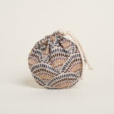 Beauty Home ΠΟΥΓΚΙ ΟΒΑΛ ΜΕ ΚΟΡΔΟΝΙ 13 x 14 cm  ΒΕΝΤΑΛΙΕΣ ΓΗΙΝΑ ΧΡΩΜΑΤΑ