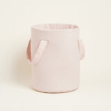 Beauty Home ΣΑΚΟΣ ΚΥΛΙΝΔΡΟΣ 43 x 30 cm ΣΤΕΦΑΝΙ ΡΟΖ-ΧΡΥΣΟ ΜΕ ΑΠΟΞΗΡΑΜΕΝΑ