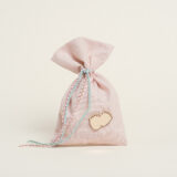 Beauty Home ΠΟΥΓΚΙ 14 x 22 cm ΡΟΖ ΧΡΥΣΟ LUREX