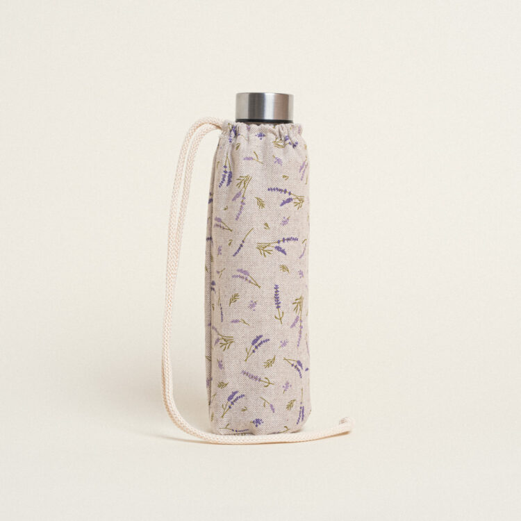 Beauty Home ΘΗΚΗ ΓΙΑ ΜΠΟΥΚΑΛΙ ΜΕ ΚΟΡΔΟΝΙ 22 x 12 cm  ΛΕΒΑΝΤΑ