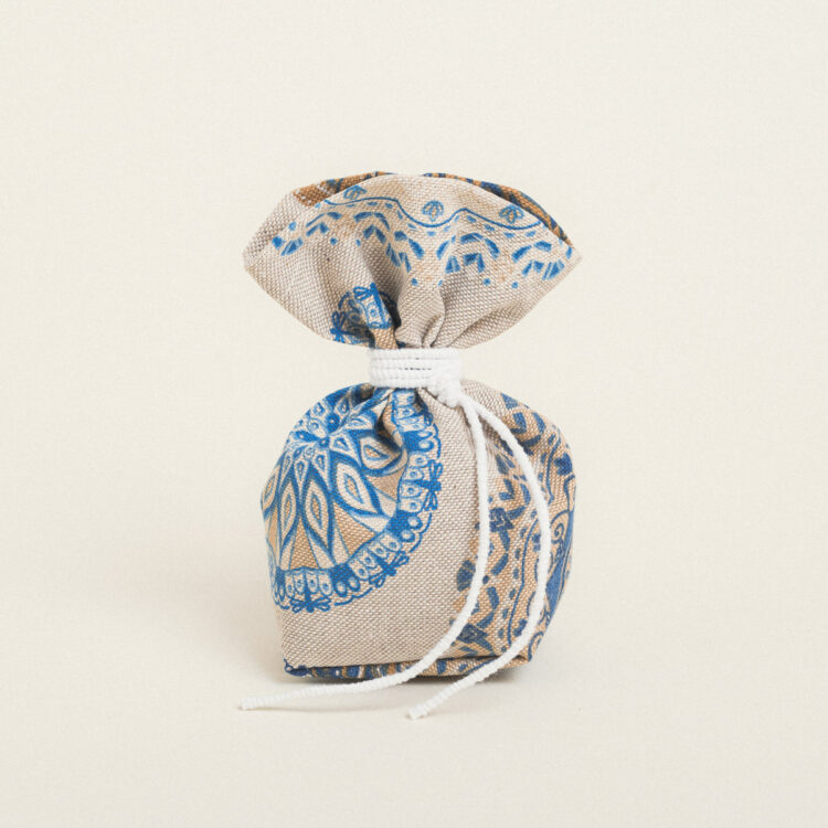 Beauty Home ΠΟΥΓΚΙ ΜΕ ΒΑΣΗ 8 x 12 cm ΜΠΛΕ ΜΑΝΤΑΛΑ