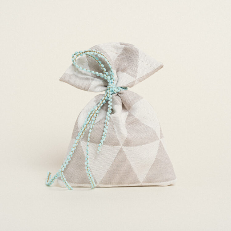 Beauty Home ΠΟΥΓΚΙ 12 x 17 cm ΖΑΚΑΡ ΤΡΙΓΩΝΟ ΡΕΤΡΟ ΜΠΕΖ