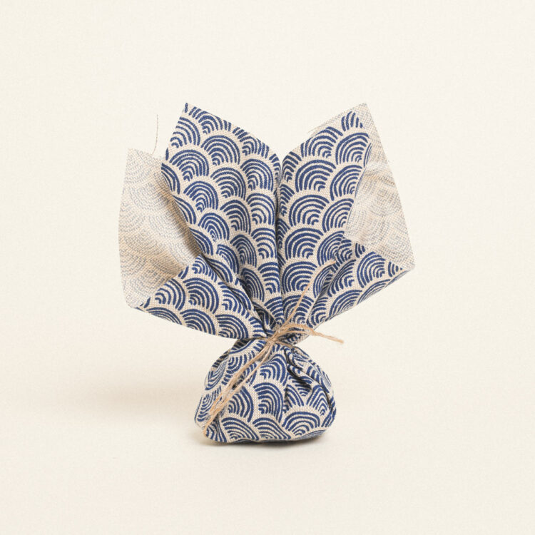 Beauty Home ΜΑΝΤΗΛΙ 27 x 27 cm ΜΙΝΙ ΜΠΛΕ ΚΥΜΑΤΑ