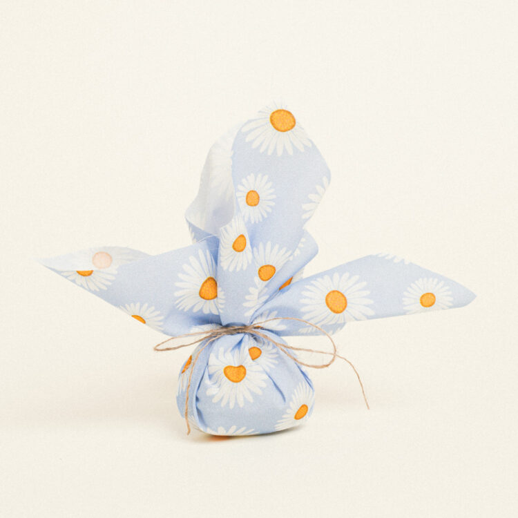 Beauty Home ΜΑΝΤΗΛΙ 27 x 27 cm ΠΟΠΛΙΝΑ ΜΑΡΓΑΡΙΤΕΣ ΓΑΛΑΖΙΟ ΦΟΝΤΟ