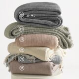 ΚΟΥΒΕΡΛΙ ΒΑΜΒΑΚΕΡΗ ΜΟΥΣΕΛΙΝΑ ΥΠΕΡΔΙΠΛΗ 240Χ250 ADAM HOME - Laguna 71