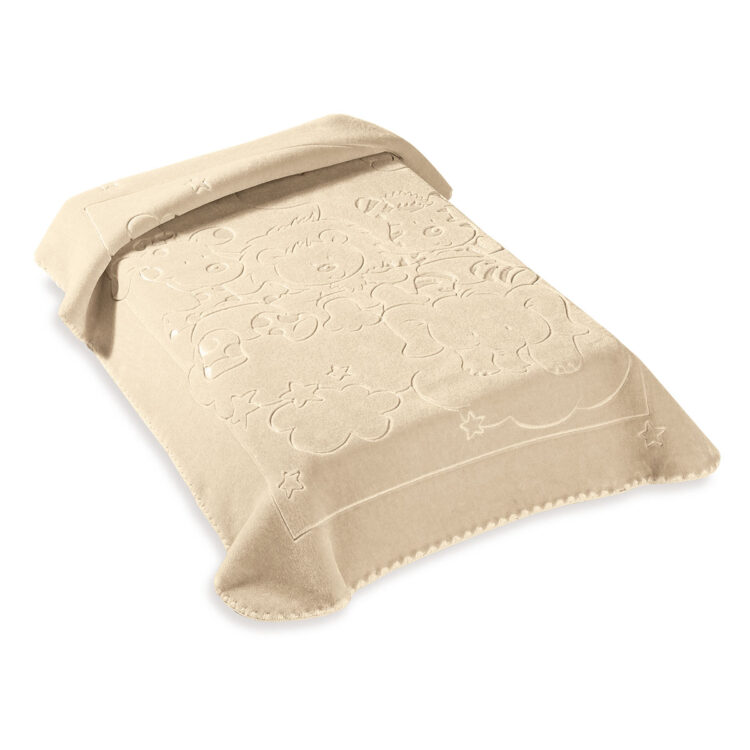 ΚΟΥΒΕΡΤΑ ΙΣΠΑΝΙΑΣ ΚΟΥΝΙΑΣ 110X140 BELPLA STER 520 BEIGE