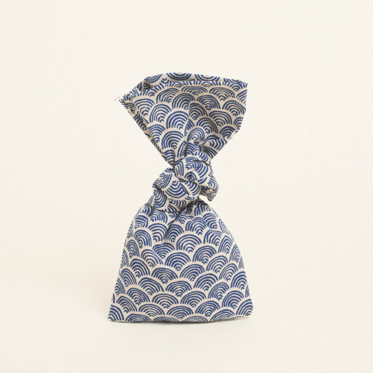 Beauty Home ΜΑΚΡΟΣΤΕΝΟ LARGE 12 x 38 cm ΜΙΝΙ ΜΠΛΕ ΚΥΜΑΤΑ