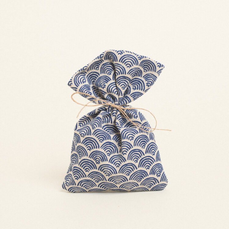 Beauty Home ΠΟΥΓΚΙ 12 x 17 cm ΜΙΝΙ ΜΠΛΕ ΚΥΜΑΤΑ