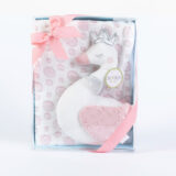 Κουβέρτα Αγκαλιάς Σετ Κύκνος σε Κουτί