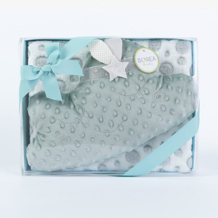 Κουβέρτα Αγκαλιάς Σετ Συννεφάκι σε Κουτί