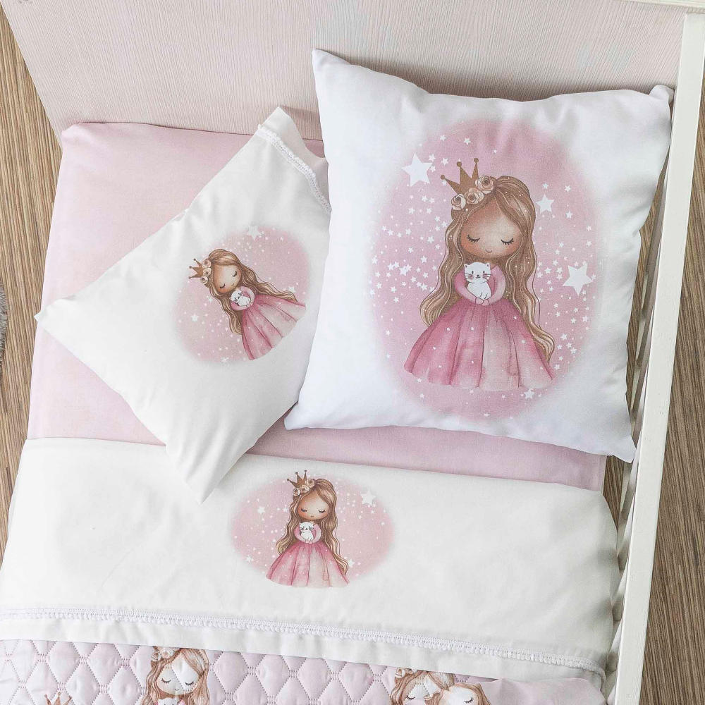 Μαξιλάρι Διακοσμητικό Printed Little Queen - Image 2