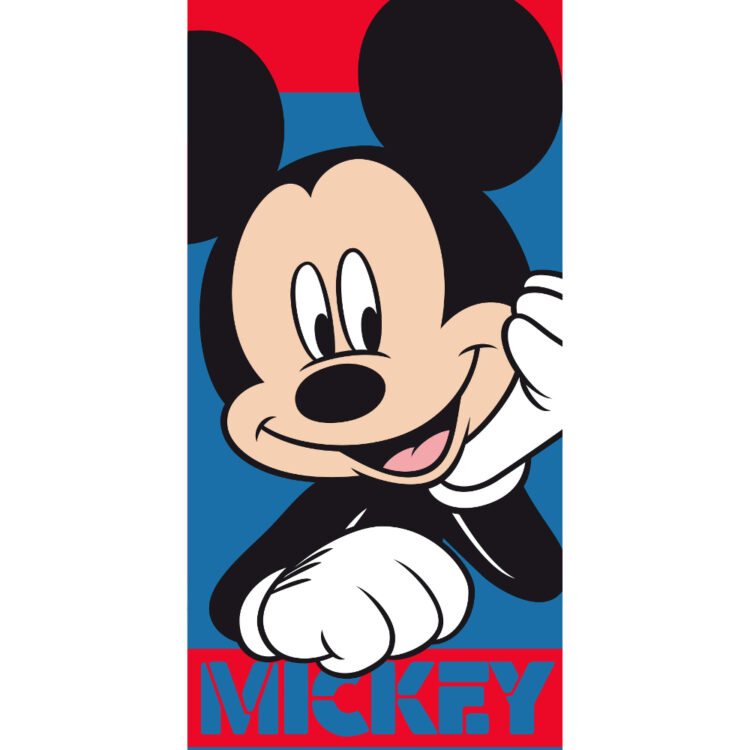 Πετσέτα Θαλάσσης Microfiber Hello Mickey
