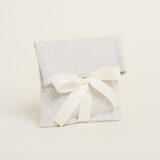 Beauty Home ΠΟΥΓΚΙ ΜΕ ΚΟΡΔΕΛΑ 12 x 17 cm ΚΕΝΤΗΜΑ ΡΟΜΒΟΣ ΓΚΡΙ