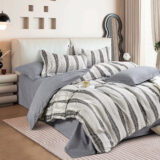 Beauty Home Σετ πάπλωμα υπέρδιπλο Art 12288 Adamantia 220x240 Εκού