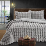 Beauty Home Κουβερτοπάπλωμα king size Art 12662 240x260 Γκρι