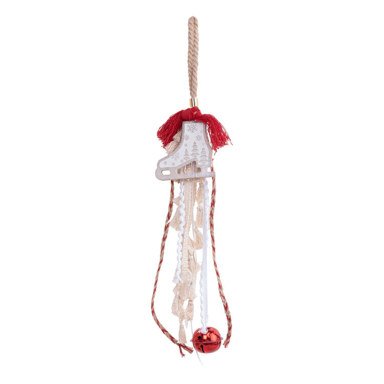 Beauty Home ΚΡΕΜΑΣΤΟ ΜΕ ΦΟΥΝΤΑΚΙΑ ΞΥΛΙΝΟ ΔΙΑΚΟΣΜΗΤΙΚΟ ΠΕΔΙΛΟ