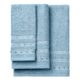 Beauty Home Σετ πετσέτες Art 3464 Σετ 3τμχ Σιέλ