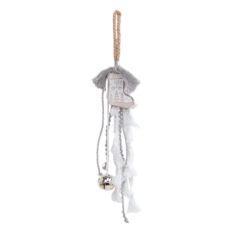 Beauty Home ΚΡΕΜΑΣΤΟ ΜΕ ΦΟΥΝΤΑΚΙΑ ΞΥΛΙΝΟ ΔΙΑΚΟΣΜΗΤΙΚΟ ΚΑΛΤΣΑ